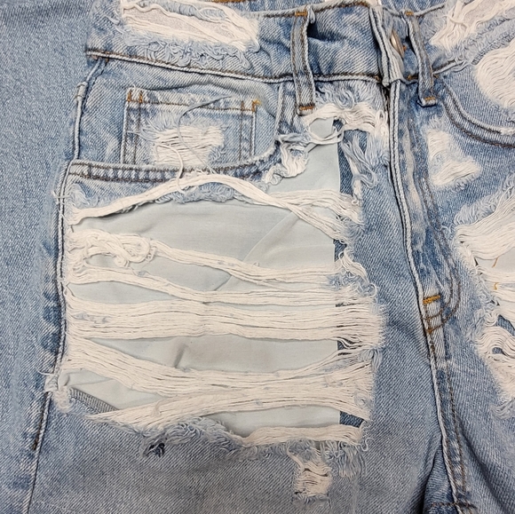 ASOS BAGGY HEAVY RIPPED JEANS - Picture 4 of 10